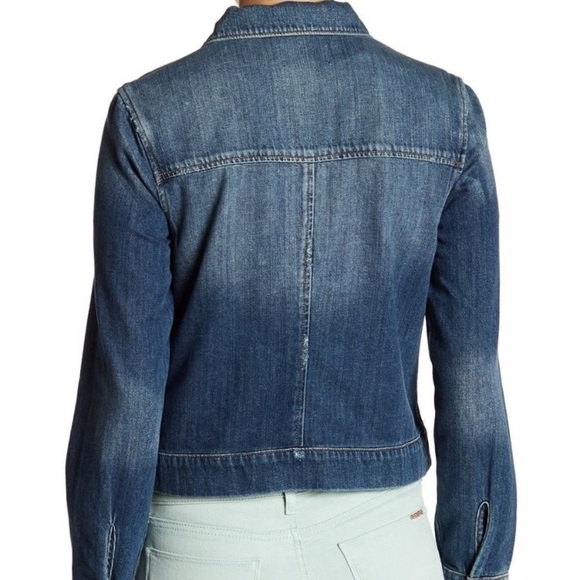 Paige Distressed Classic Jean Jacket EUC - Picture 2 of 15